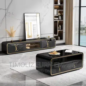 Classic TV Stand and Its Centre Table