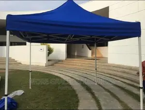 Foldable Canopy 10 by 10 Feet White Pole