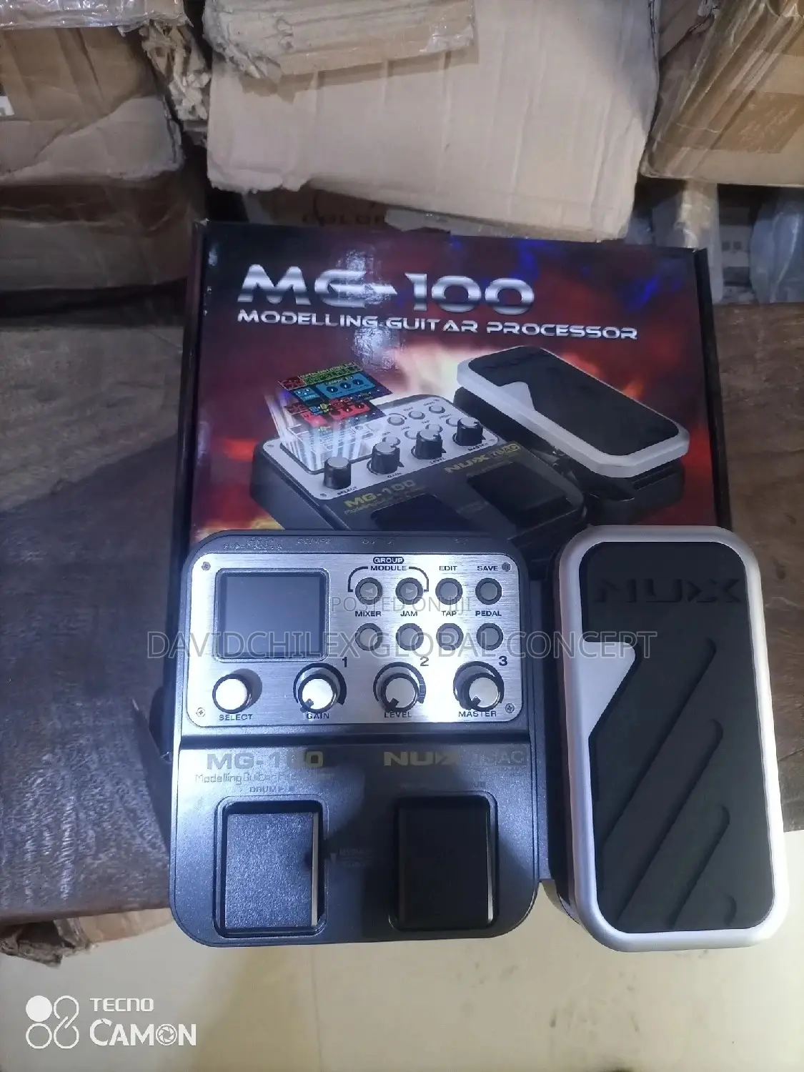 Mg-100 Guitar Pedal Processor
