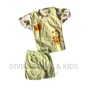 Babytop and Pant -Lemon,Yellow,Blue and Multi