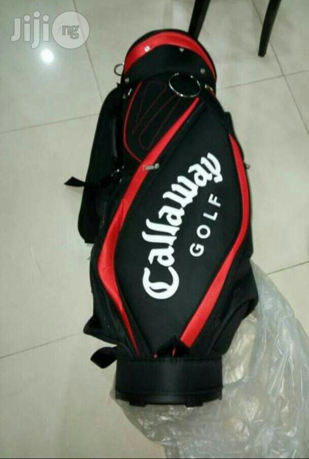 Empty Golf Bag