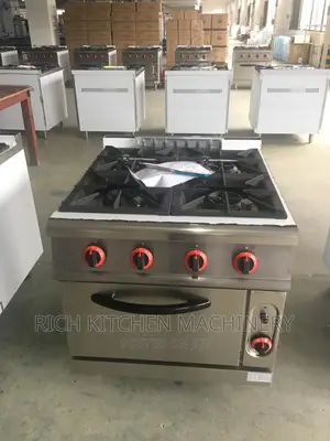 4 Burner Gas Cooker With Oven