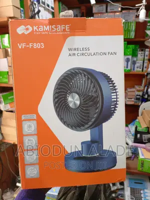 Kamisafe Rechargeable Wireless Air Circulation Fan