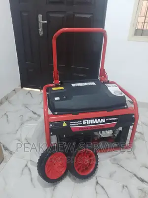Reliable (7.5kva) Firman Generator Eco 8990es+ Tyres