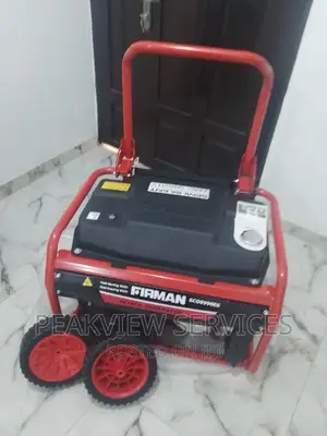 Low Noise (7.5kva) Firman Generator Eco 8990es+ Tyres