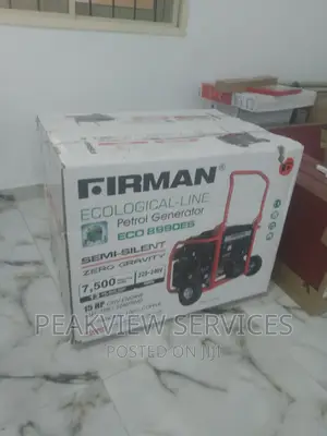 Trending Quality (7.5kva) Firman Generator Eco 8990es
