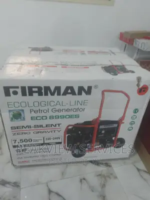 Top Selling Firman Generator Eco 8990es (7.5kva)