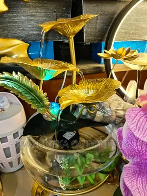 Fountain Water Circulating LED Ring Lights Decoration