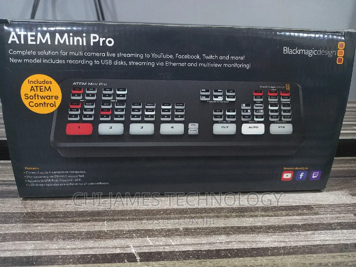 Atem Mini Pro Video Mixer