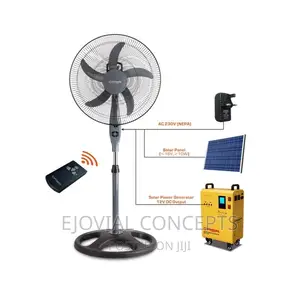 Qasa 18”Ac/Dc Standing Fan QSF-18r