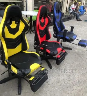 Imported Gaming Chair With Footrest