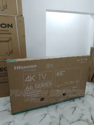(A6K) Hisense 65 UHD Smart Tv With 1 Year Warranty