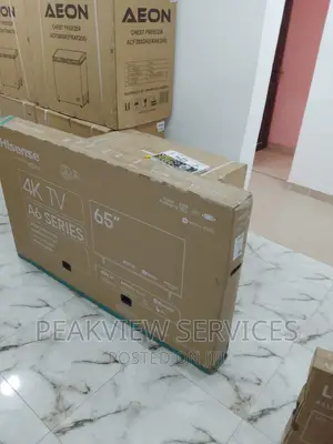 Brand -New Hisense (A6K) 65 "Inches Tv+Wifi, Netflix