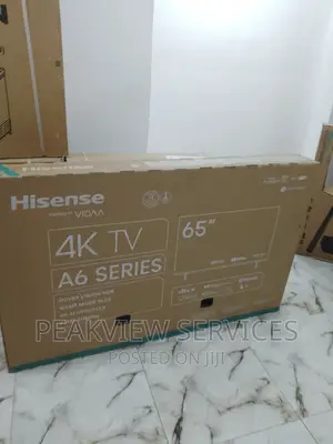 Brand New (A6K) Hisense UHD Smart Tv With Netflix, Youtube