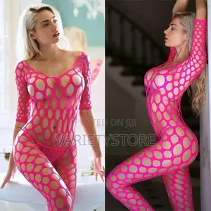 Sexy Crotchless Bodysuit Women Body Stockings Pantyhose