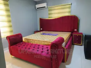 Executive Bedframe 6 by 6 With Footrest