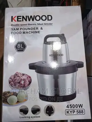 Kenwood 8L Yam Pounder and Food Machine 4500watts