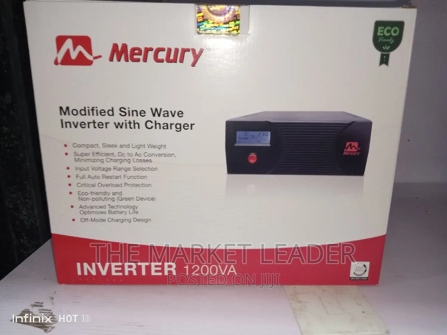Mercury 1.2kva Modified Inverter