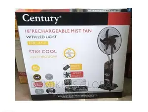 Century Rechargeable Mist Fan 18inches