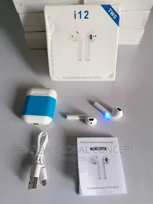 I12tws Bluetooth Earphone Earbuds Stereo Sound Touch Control