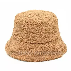 Winter Fuzzy Bucket Hat First Grade Foreign Used Original
