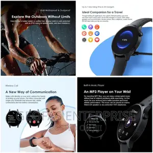 Oraimo Amoled Screen Bluetooth Call Waterproof Smart Watch