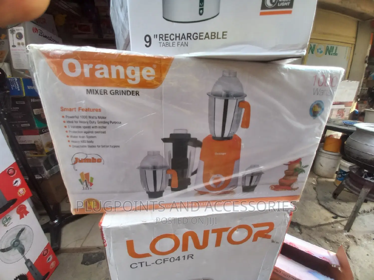 Orange Blender /Grinder With 4jars