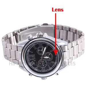 Wrist Watch HD Spy Camera Black