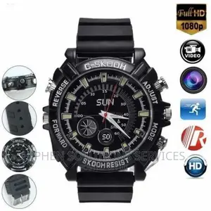 4gb Spy HD Wrist Steel Watch Camera