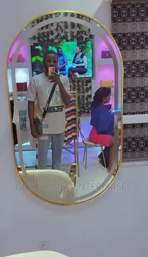 Gold Frame Led Mirror