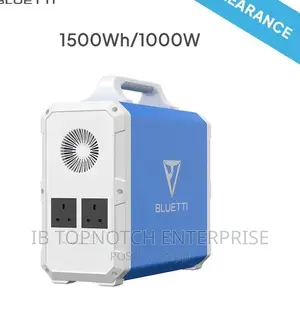 Be Prepared for Anything: BLUETTI 1500w/1000w Reliable Power