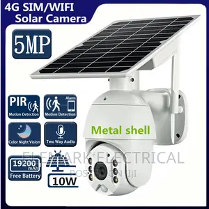 4G Sim Card/Wifi 5mp Solar Camera IP Security
