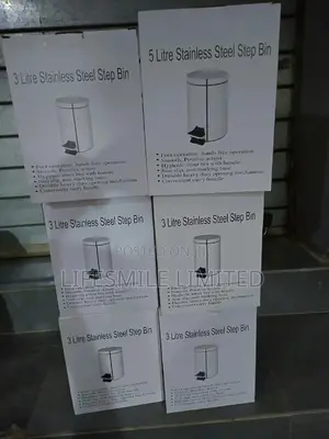 Stainless Pedal Bin,