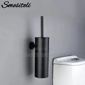 304 Matte Black Wall Hung Toilet Brush