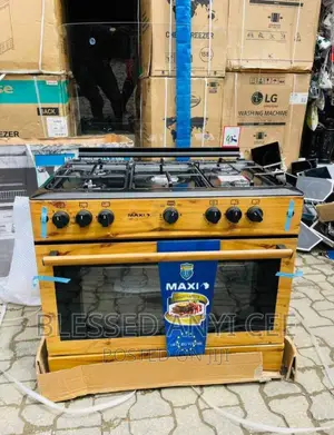 New Maxi 5 Burners All Gas Automatic Oven and Grill