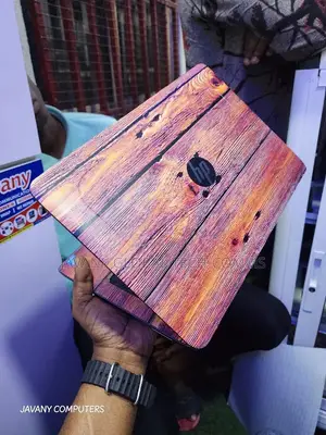 New Wooden Lapptop and Phone Stickers