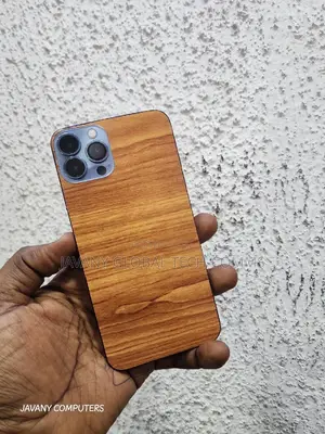 Wooden Phone and Laptop Stickers