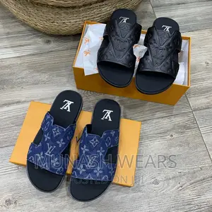 Lv, Hermes And Valentino Original Slipers