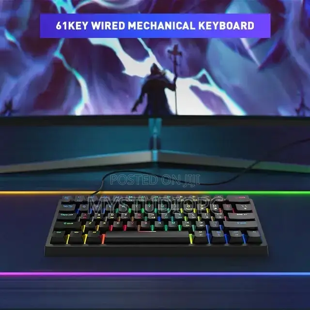 Mechanical RGB Keyboard and Mouse Combo