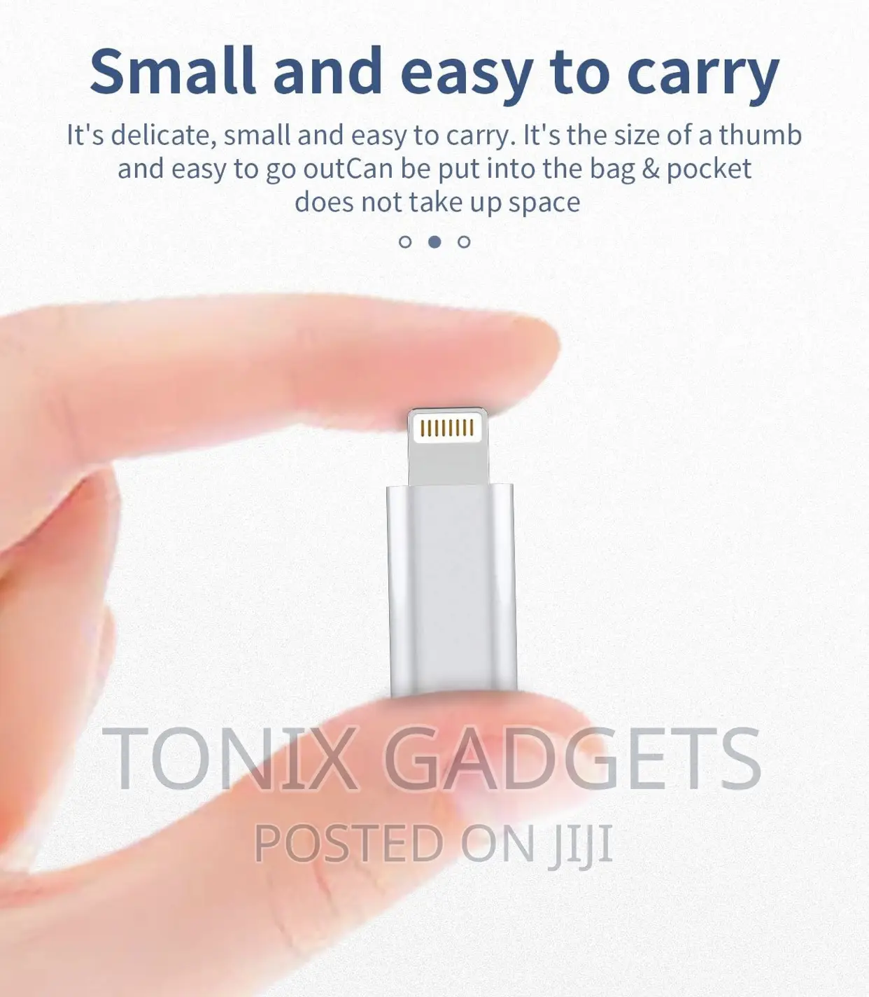 Micro USB to Lightning Adapter - Fast Charge Data Transfer
