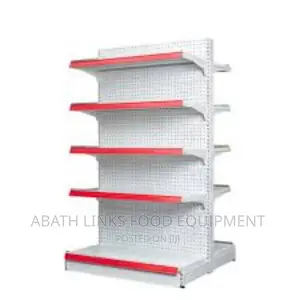 White Double Sided Shelves