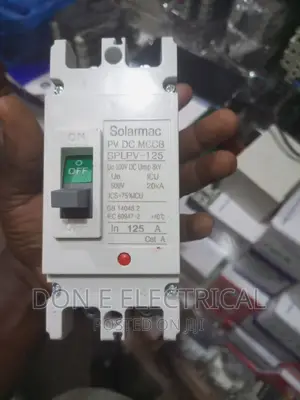 125A 2pole DC McCb Breaker Solarmac