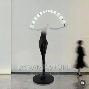Sculpture Hand-Held Spherical Floor Lamp