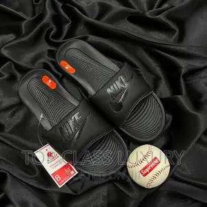 Original Nike Victori One Slides Deep Black Size 40–50