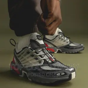 Original Salomon Acs Pro Advanced “Lunar Rock/Goji Berry” |