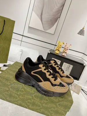 *ORIGINAL Gucci Rhyton GG Lace-up UNISEX