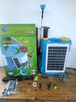 3in1solar Powered Rechargeable Battery Knapsack Sprayer -20l