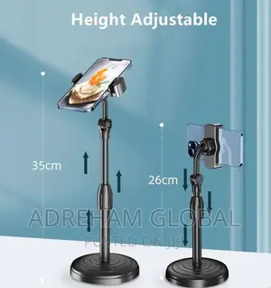 Adjustable Phone Holder With *360 Rotation