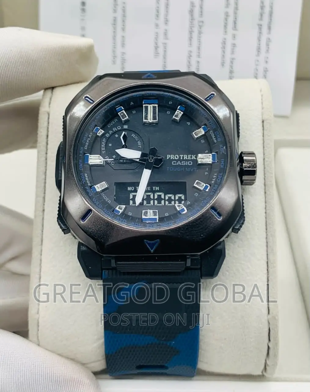 **Casio Protrek Double Time * 