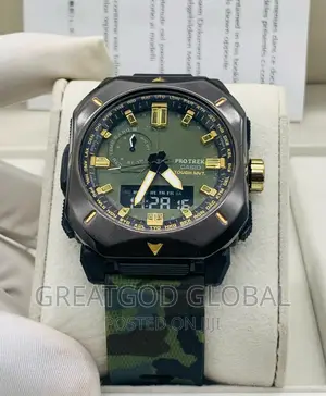 **Casio Protrek Double Time * 